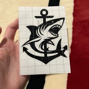 Shark Vinyl Decal ⚓️